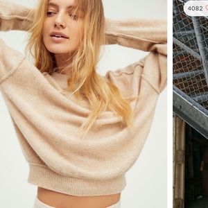 Free People Kora Cashmere Crew Sweater